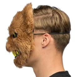 Maske Plysj Skræmmende Bjørn