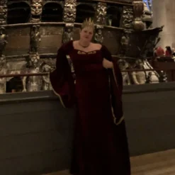 Middelalder Dronning Kostume Deluxe