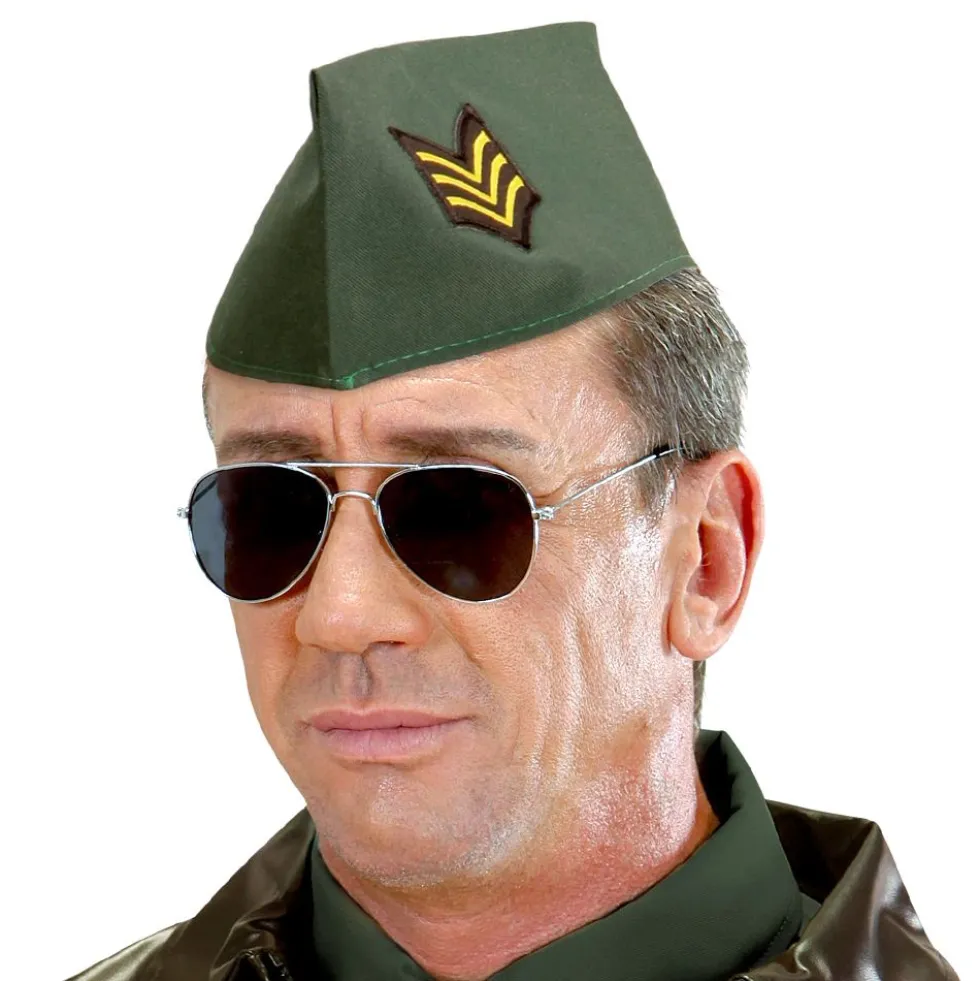 Militærhat Grøn