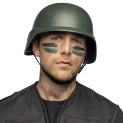 Militærhjelm Grøn