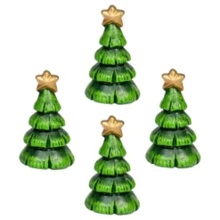 Minidekorationer Juletræer