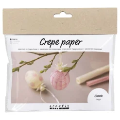 Mini DIY Kit Crepepapir Påskeæg