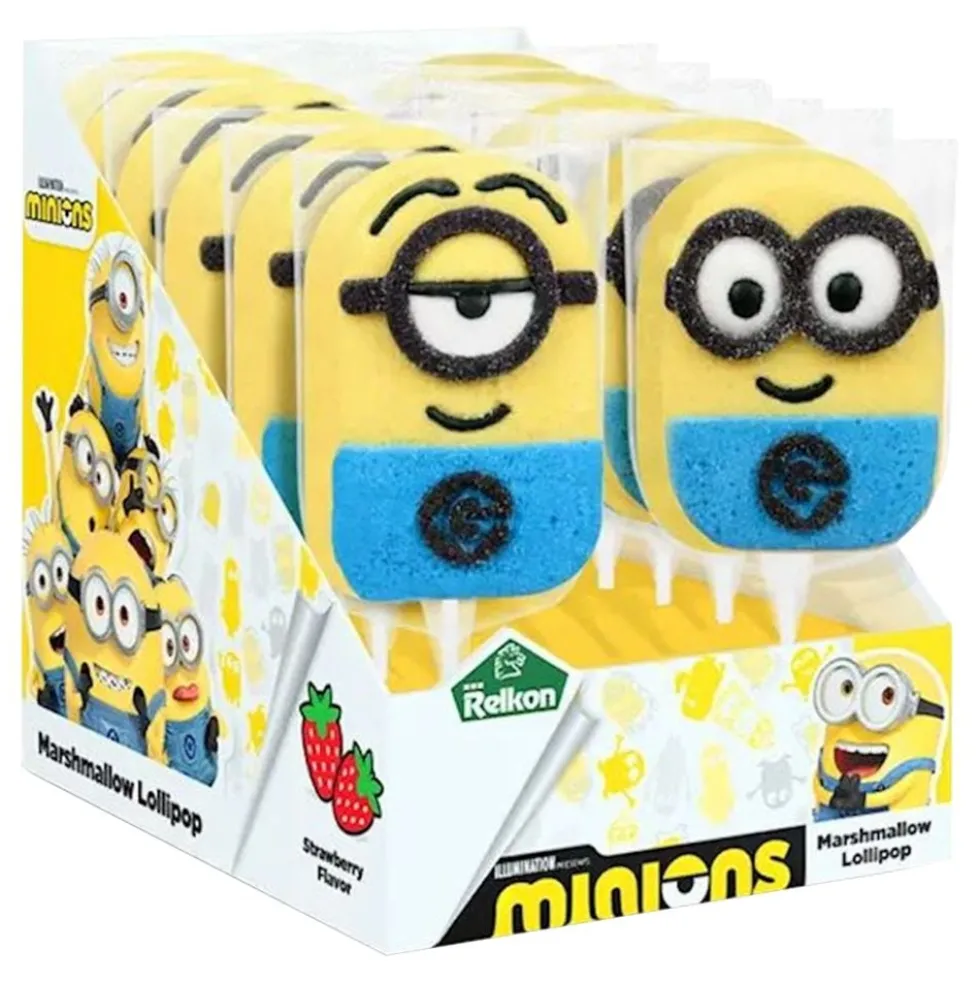 Minions Marshmallows Slikkepind
