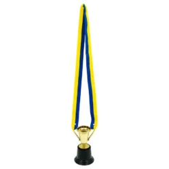 Minipokal Guld med Svensk Bånd