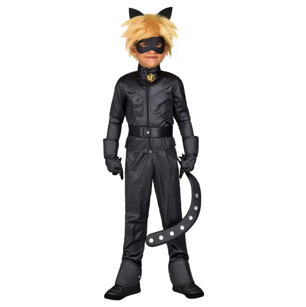 Miraculous Cat Noir Børnekostume