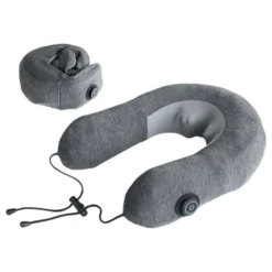 MM Oppustelig Nakkepude med Massage