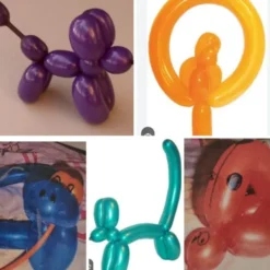 Modelballoner Pastellyserød