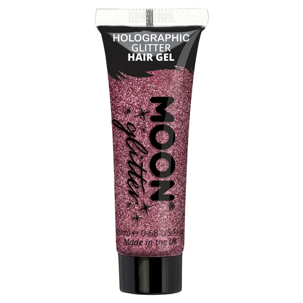 Moon Creations Holografisk Glimmer Hårgel