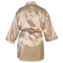 Morgenkåbe Bride Squad Creme