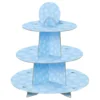 Muffinsstativ Baby Shower Blå