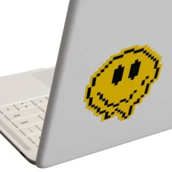 Mustard Happy Face Pixel Wipes Skærmrengøring