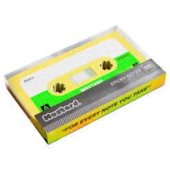 Mustard Kassette Sticky Notes