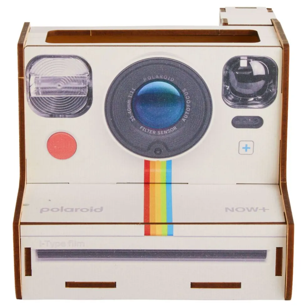 Mustard Polaroid Skrivebordsorganisator