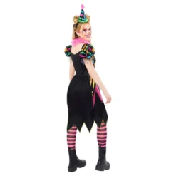Neon Klovn Kjole Kostume