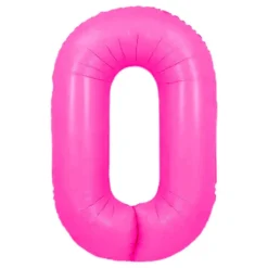 Neonpink talballon