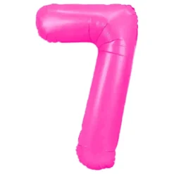 Neonpink talballon