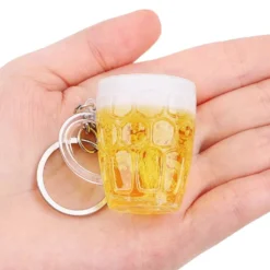 Nøglering Ølglas
