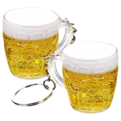 Nøglering Ølglas