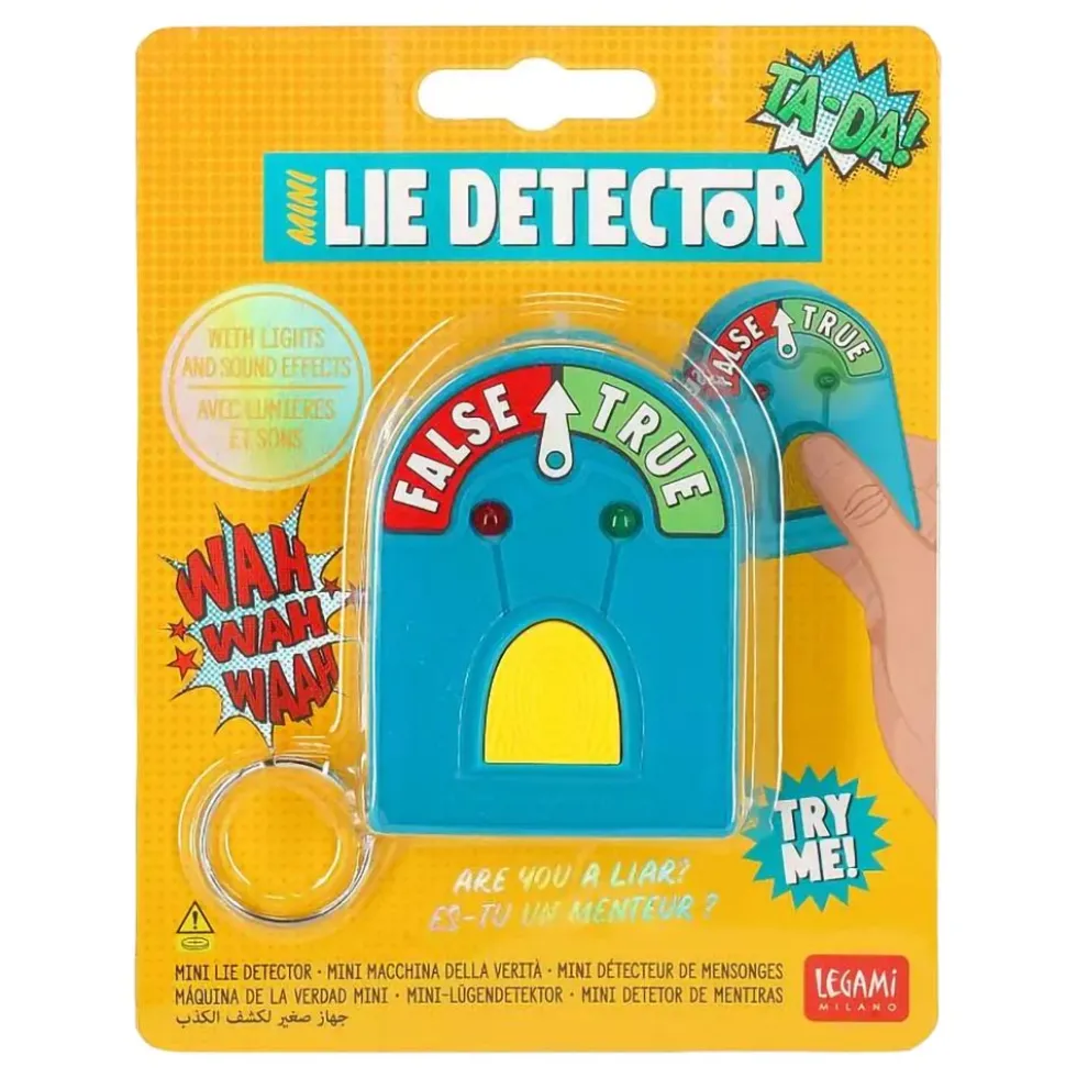 Nøglering Mini Løgnedetektor