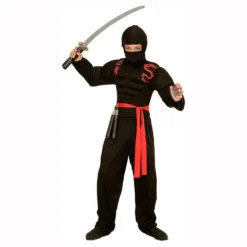 Ninja med Muskler Børnekostume