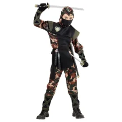 Ninja Soldat Børnekostume