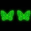 Nipple Cover Sommerfugl Glow in the Dark