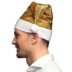 Nissehue Guld Glitrende