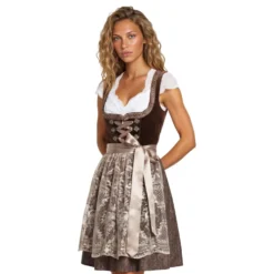 Oktoberfest Dirndl Jula Brun Deluxe Kostume