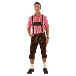 Oktoberfest Lederhosen Brune Deluxe