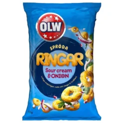 OLW Sprøde Ringe Sourcream & Onion