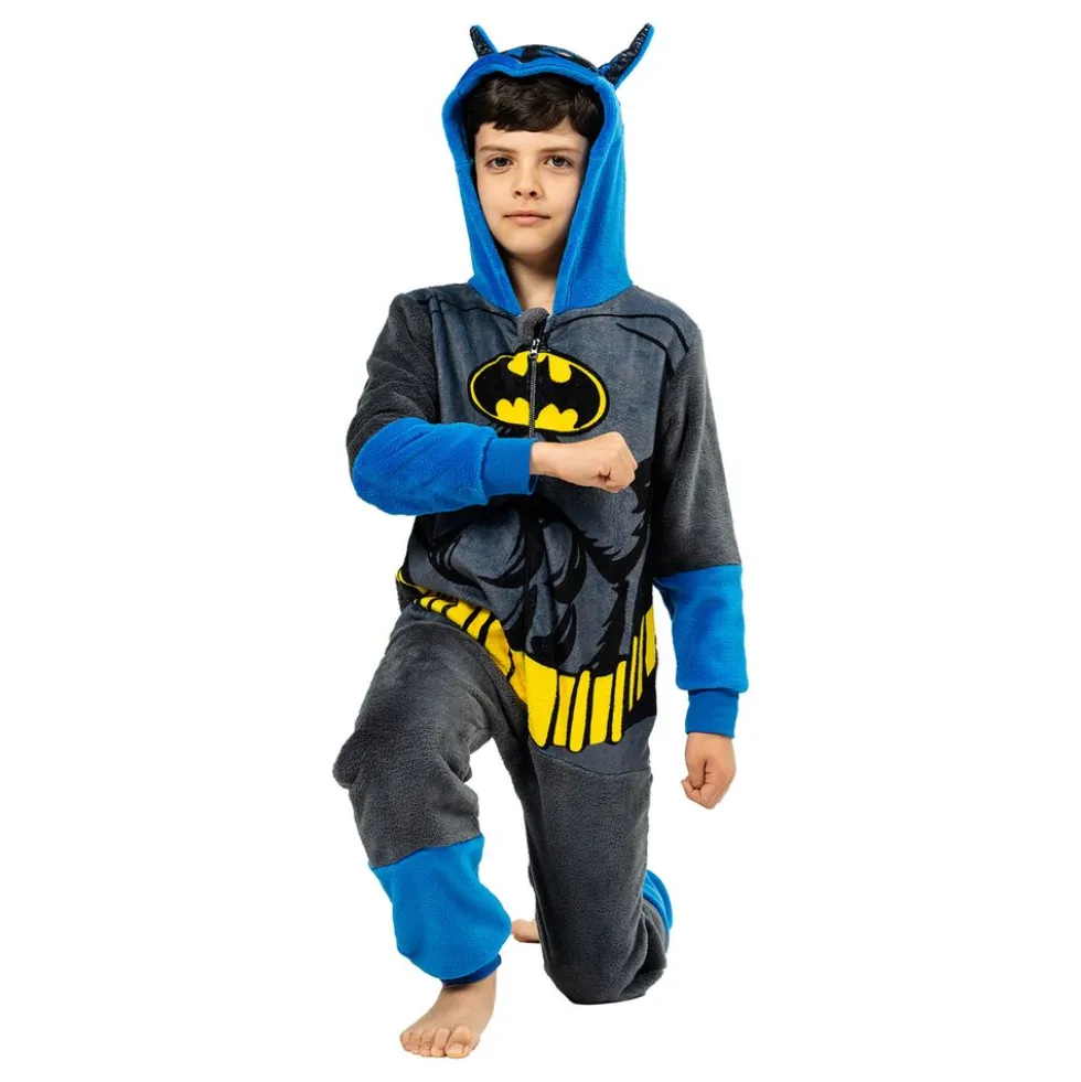 Onesie Batman™ Børnekostume
