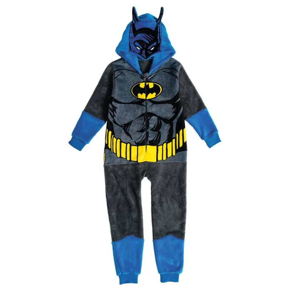 Onesie Batman™ Børnekostume