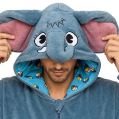Onesie Elefant Kostume