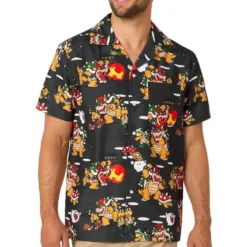 OppoSuits Bowsers Mayhem Skjorte