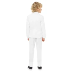OppoSuits Boys Hvidt Kostume