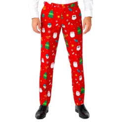 OppoSuits Festivity Red Jakkesæt