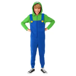 OppoSuits Luigi Onesie Børn
