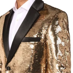 OppoSuits Paljettblazer Brilliant Guld