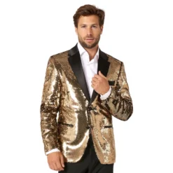 OppoSuits Paljettblazer Brilliant Guld