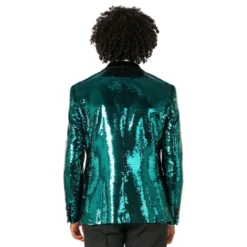 OppoSuits Paljettblazer Brilliant Grøn