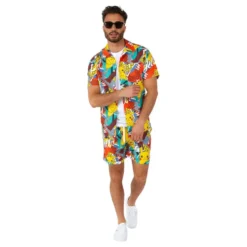 OppoSuits Pika Pikachu Shorts Jakkesæt
