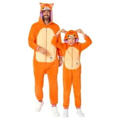 OppoSuits Rød Kat Onesie
