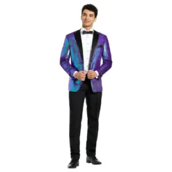 OppoSuits Sapphire Sequins Jakkesæt
