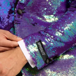 OppoSuits Sapphire Sequins Jakkesæt