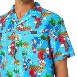 OppoSuits Sonic™ Green Hill Shorts jakkesæt