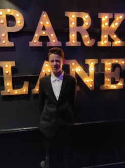 OppoSuits Teen Black Knight Jakkesæt