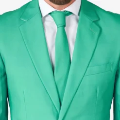 OppoSuits Trendy Turquoise Jakkesæt