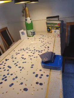 Oppustelig Champagneflaske