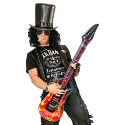 Oppustelig Elguitar med Flammer