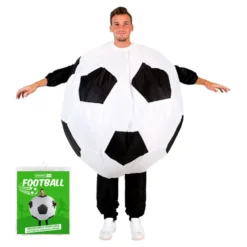Oppustelig Fodbold Kostume